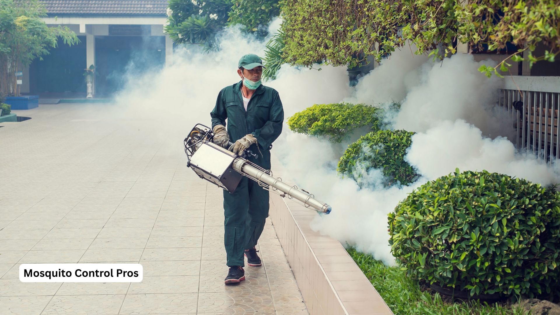 Professional backyard mosquito control treatment in Johns Creek Georgia